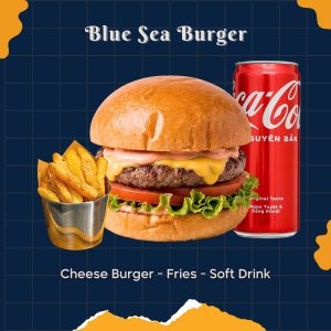 Combo Cheese Burger - Fries - Drink
